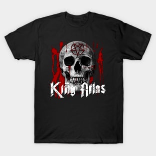 King Atlas Skull [Pentagram] T-Shirt